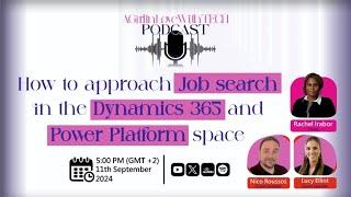 How to Approach Job Search in the Dynamics 365 and Power Platform space