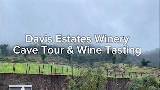 Day Trip to Davis Estates in Napa Valley! Wine Tasting, Food Pairing, Cave Tour, Art & More!