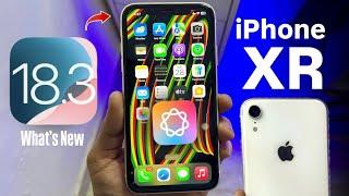 iOS 18.3 On iPhone XR - What’s New iPhone XR - iOS 18.3 New Features on iPhone XR