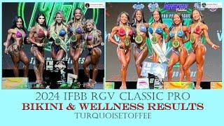 2024 IFBB RVG Pro Bikini and Wellness Results