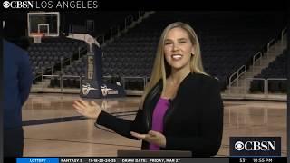 CBU Men's Basketball featured on CBS Los Angeles