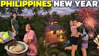 PHILIPPINES NEW YEAR at a BEACH HOUSE - Celebrating in Mindanao (Davao)