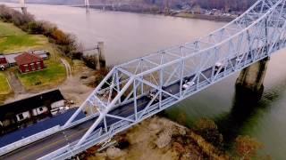 Opening of the new Ironton Russell Bridge and closing of the old bridge