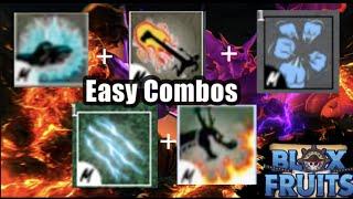 Combos for All Fighting Styles/Melee V2 and Superhuman | Roblox Blox Fruits | Tutorial