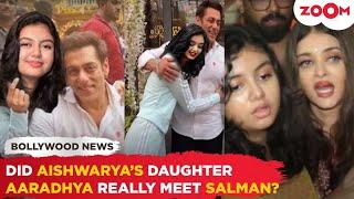 Did Aishwarya Rai's daughter Aaradhya MEET Salman Khan at Sikandar's shooting? Here's the TRUTH