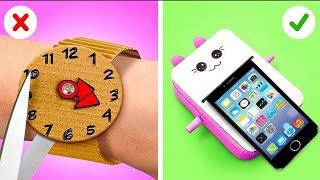 BRILLIANT PHONE HACKS || Cool DIY Crafts And Hacks For Your Gadgets By 123 GO Like!