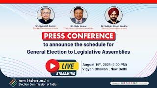 Press Conference by Election Commission of India