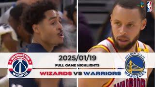 #NBA 【#華盛頓巫師 vs #金州勇士】 全場賽事精華 ｜20250119｜#WashingtonWizards vs #GoldenStateWarriors