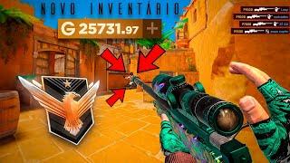 JOGANDO pela PRIMEIRA VEZ com MEU NOVO INVENTÁRIO  - STANDOFF 2 ‹ P7GOD ›