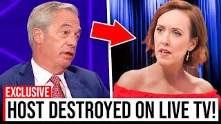 Nigel Farage Makes DUMB TV Host CRY Like A BABY Live On AIR