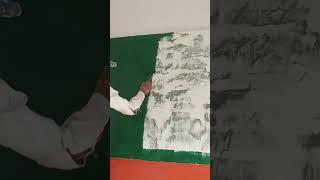 school mein board par green colour