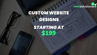 Custom Website Design starts from $199 | Best Webdesign Company | Web development company