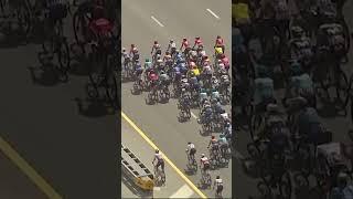 148km to go? It's never too early for a Tadej Pogacar attack  #cycling #uaetour #pogacar