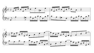 Bach: Invention 13 in A Minor, BWV 784 (Urtext Edition)