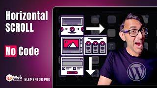 Horizontal Scroll Flow Elementor Wordpress Tutorial - No Code - No Plugin