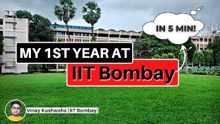 My First Year at IIT BOMBAY ️ | Year 2021