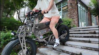 E-Bike WEPED F1 dealer test drive