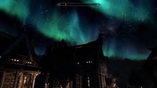 Skyrim - A Dragonborn's Fate Guide + Tweaks - Walk through Whiterun at night