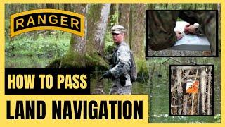 How to Pass Land Navigation at Ranger School