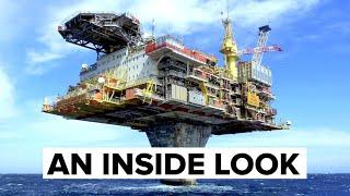 Life INSIDE The World's BIGGEST Offshore Oil Rig