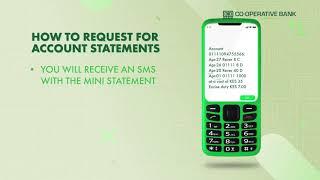 How to Request for Account Statements Using MCo-opCash service #WeAreYou