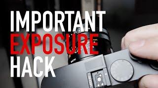 Important exposure hack! A must watch for street photographers.