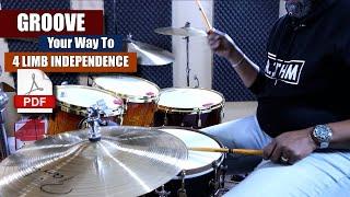 Groovin' For Independence! - 3 Beats To Help Separate Your Limbs (w/ PDF)