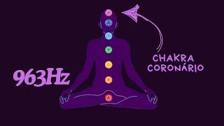 Riequilibrio del Chakra della Corona - frequenza 963Hz #chakrameditation #meditationtechniques