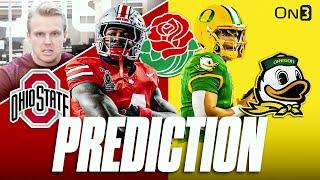 Oregon Ducks vs Ohio State Buckeyes Rose Bowl PREDICTION & Preview | CFB Playoff Round 2