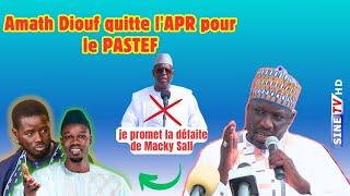 Fatick : Amath Diouf quitte l’APR pour le PASTEF et promet la défaite de Macky Sall