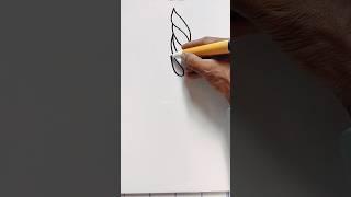 Allah in modern calligraphy #art #calligraphy #artist #sketch #shorts