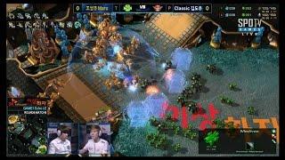[SK 텔레콤 프로리그2015] 조성주(진에어) vs 김도우(SKT) 1세트 에코 -EsportsTV, 스타크래프트 2