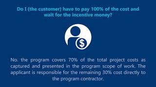 Frequently asked question: Do I Have to Pay 100% Up Front and Wait for the Incentive?