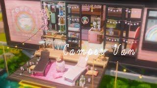 The Sims4 Stop Motion Build | Rental | Camper Van Party(NOCC)