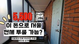 이 돈으로 서울 전세 투룸 가능?? 서울 전세 5500만원 투룸 장단점 공개!!