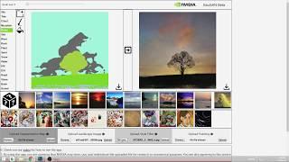 Nvidia AI Deep Learning Painting GauGAN Online Interactive Demo