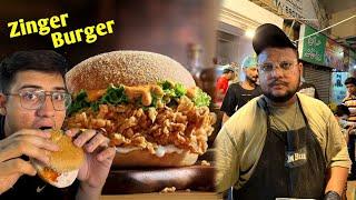 Famous Zinger Burger| Best Fast Food Deal | Dastagheer 14 Number #food #streetfood #trending