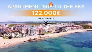 Property close to the sea just 150m ️ Renovated apartment on the second line of the La Mata beach