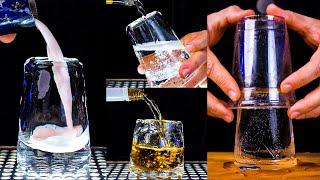 How To Make a Glass Out of Ice #shorts