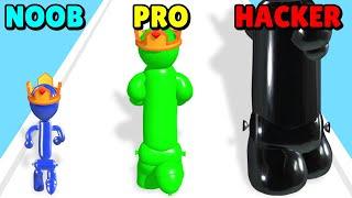 NOOB vs PRO vs HACKER in Balloon Rush!