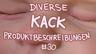 Diverse Kack Produktbeschreibungen #30