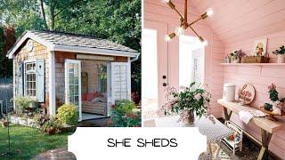 Ultimate She Sheds | She Shed Inspiration | And Then There Was Style