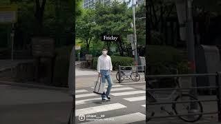 30대 직장인 남자의 일주일 #코디모음 #출근룩 #데일리룩 #직장인룩 #직장인 #남자패션 #남자코디  #주5일근무