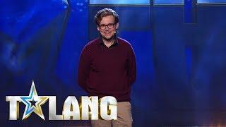 Claes-Martin imiterar Leif GW Persson i Talang - Talang (TV4)