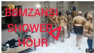 Big Brother Mzansi  SHOWER HOUR TODAY | DINKY THEMBA ACACIA NAKED #bbmzansi