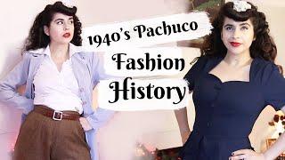 1940’s Pachuca/Zoot Suit Fashion History & Trying the Styles!