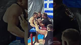 Pure dominance!! See more on Warrior Battles!! #warriorbattles #armwrestling #brasdefer #χειροπάλη