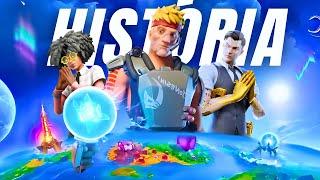 FORTNITE: HISTÓRIA COMPLETA! Do Capítulo 1 ao 5!