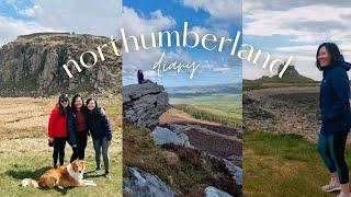 explore northumberland with me! (hadrian’s wall, simonside hill, holy island, bamburgh castle)