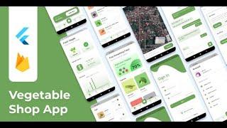 Vegetable Shop App - Demo - Flutter Firebase